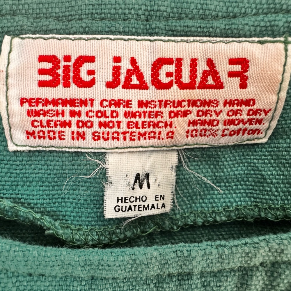 Vintage Guatemalan Embroidered 100% Cotton Top - Picture 2 of 6